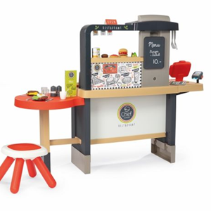 رستوران smoby مدل Chef Corner با قابلیت افزایش ارتفاع و 70 اکسسوری-اسباب بازی